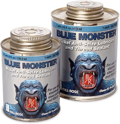 Millrose 76022 Monster Nickel Anti-Seize Lubricant, 16-Ounce, Blue