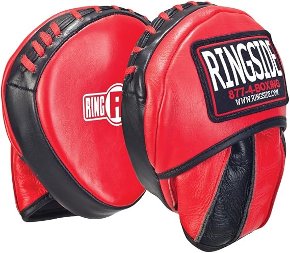 Ringside Mini Boxing Punch Mitts - Leather Precision Focus Pads