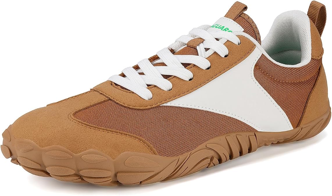 SAGUARO Wide Toe Box Minimalist Shoes for Men and Women, Zero Drop Trail-Runner Barefoot Sneakers