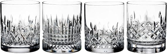 Waterford Short Stories Lismore Evolution Double Old Fashioned, Set of 4