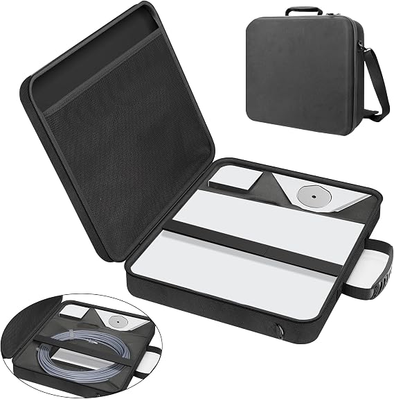 Starlink Mini Case Travel Bag, Waterproof Shockproof Perfect Protection Starlink Bag with Dual Carry Options Hard Shell Portable Storage Case (BAG-1)