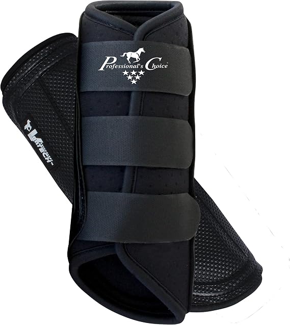 Professional's Choice Ventech Brushing Boots | All-Purpose Horse Boots | Hook & Loop Closure | Sold in Pairs