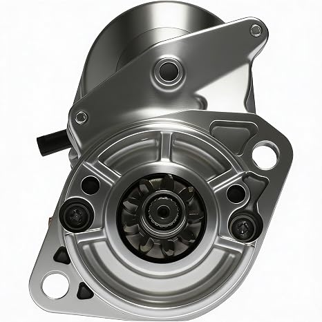 RAREELECTRICAL Starter Compatible with Gehl Sl4625 Sl4625dx Sl4625sx Skid | Steer Kubota Loader R510 R520BU-1A V2203 V2203DI 4-Cyl 2.2L 50HP Diesel 228000-4750 228000-4752 16652-63012