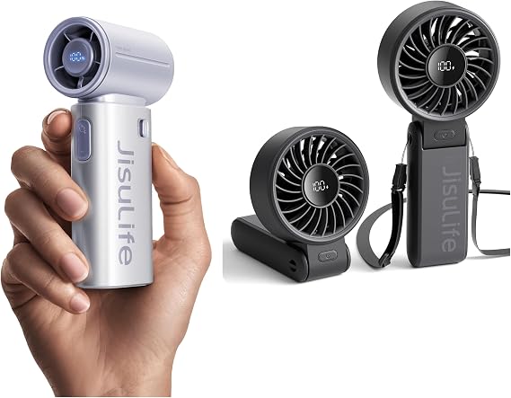 JISULIFE Handheld Portable Fan & Handheld Fan LIFE9S