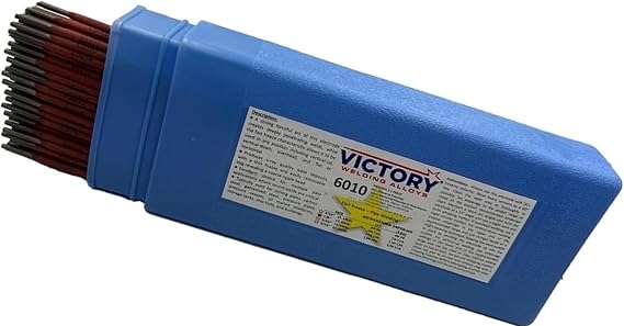 Victory Welding Alloys 6010 Welding Rod 1/8" E6010 1/8" 10 Pound Box