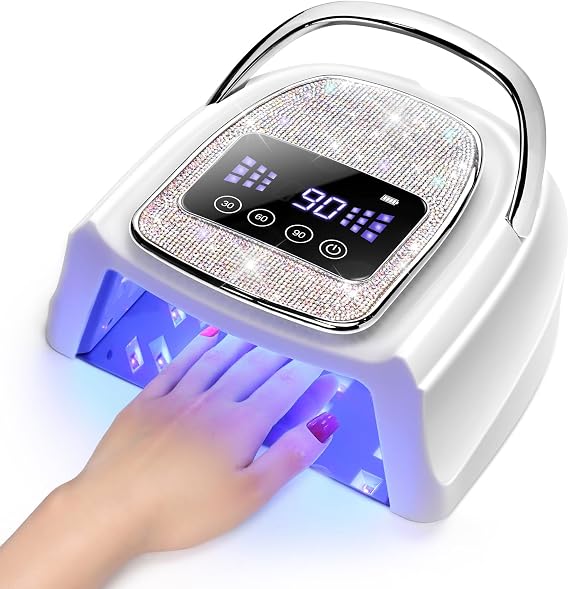 COSCELIA U V Nail Lamp Cordless Rechargeable Dryer U V Light for Gel Nails