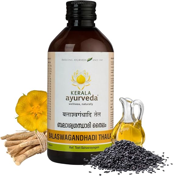 Kerala Ayurveda Balaswagandhadi Thailam 200 Ml Ayurvedic Oil for Unisex Ayurvedic Health Enthusiasts