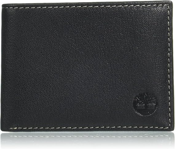 Timberland Men's Genuine Leather Passcase Security RFID Wallet