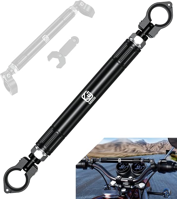 BRCOVAN Aluminum Alloy Cross Bar Balance Bar Reinforce Lever for Motorcycle