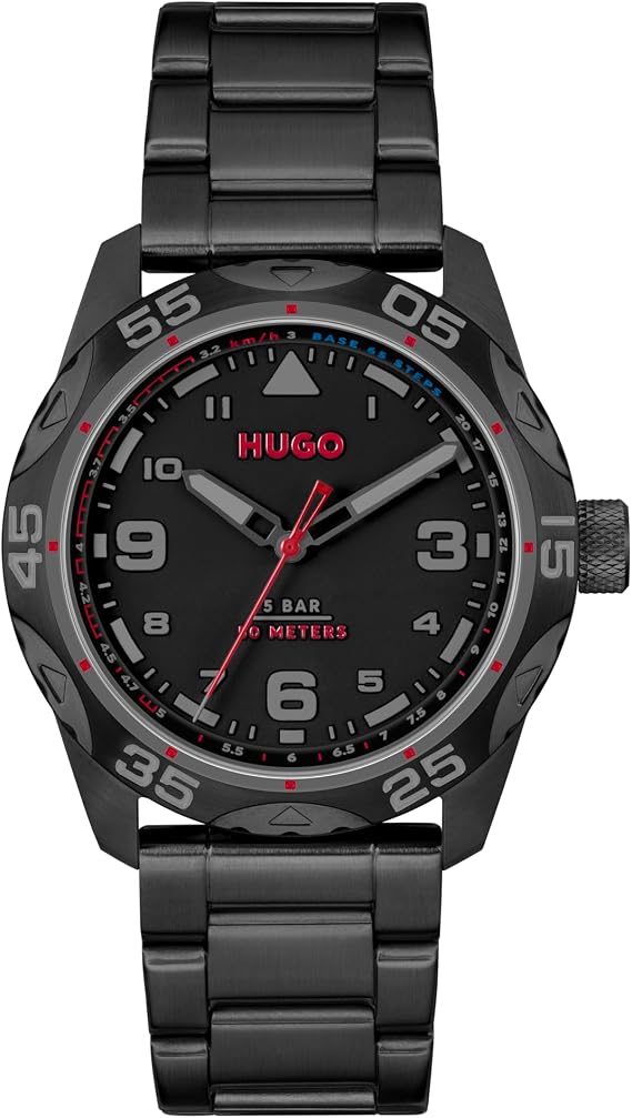HUGO Men's Three- Hand Watch
