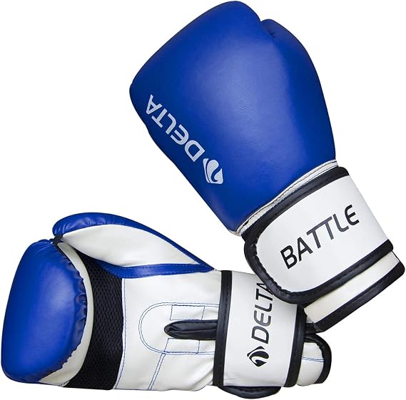 Delta Battle Dura-Strong Boks Eldiveni,Mavi