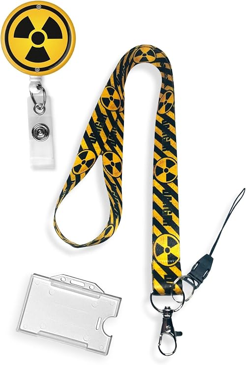 Radyasyon 3lü Set Boyun Ipi Yoyo Ve Yaka Kartlığı
