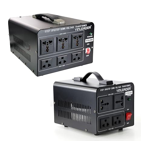 Yinleader 3000W 2000W Voltage Converter Transformer(Step up 110V to 220V/step Down 220V to 110V,)