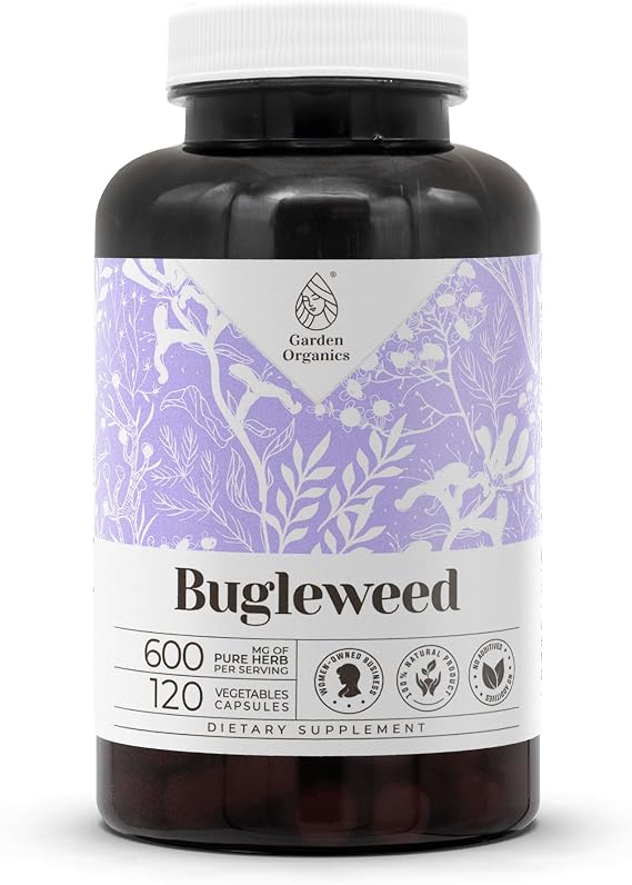Bugleweed 120 Capsules | High-Potency Herbal Dietary Supplements | Made with Vegetable Capsules and Bugleweed (Ze LAN, Lycopus Virginicus) Dried Herb (120 Count)