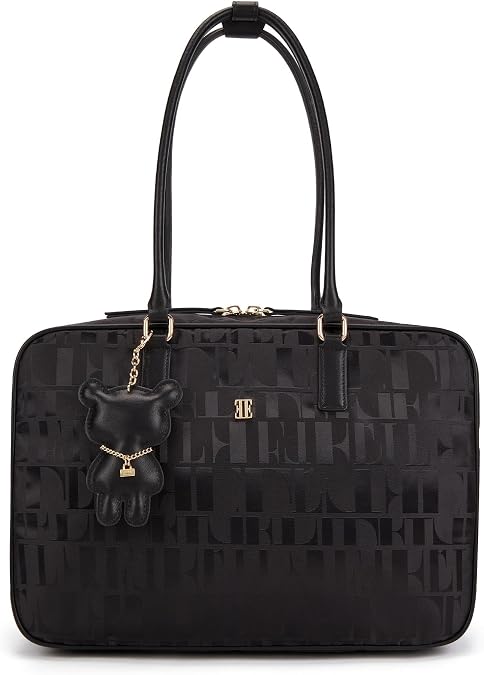 ELLE Womens Woven Tote Bag