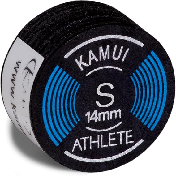 Kamui Athlete Billiard Pool Cue Tip Soft 14 mm 1 pc