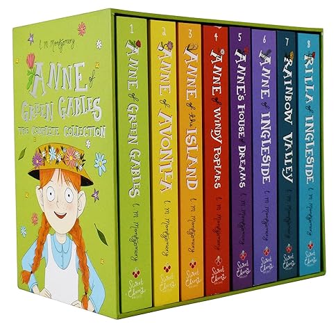 Anne of Green Gables by L. M. Montgomery - The Complete Collection 8 Books Box Set - Perfect for Kids - Classic Kids Collection (Anne of Green Gables: The Complete Collection)