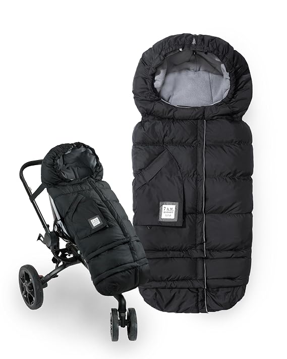 7AM Enfant Blanket 212 Evolution, Universal Adjustable Footmuff, 6M-4T