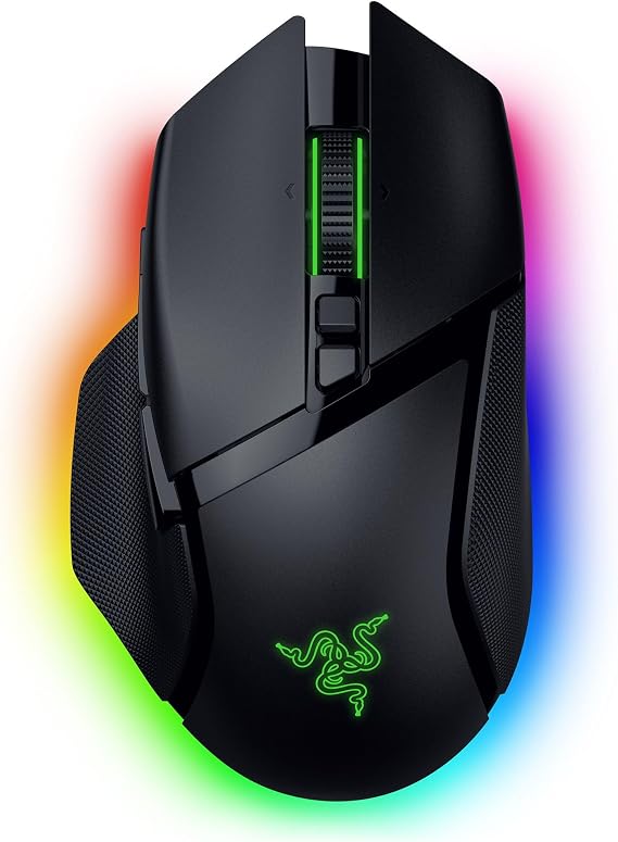 Razer Basilisk V3 Pro 35K Wireless Gaming Mouse, 140 Hr Battery, Black