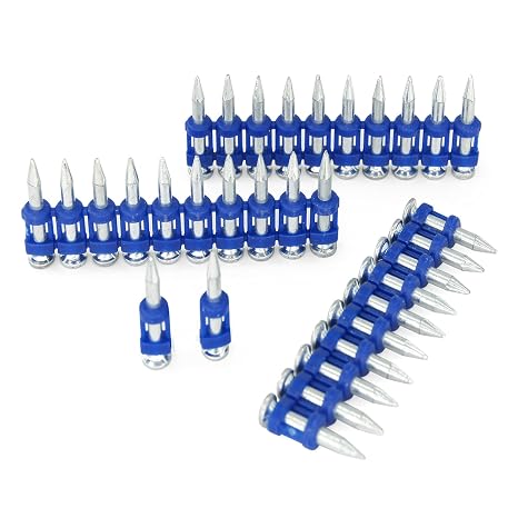 10 Boxes - KIMSING MTSD-22 12 Gauge 7/8 Inch Plastic Collated Concrete Pin
