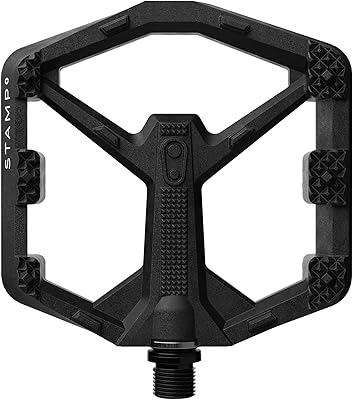 Crankbrothers Stamp Flat MTB Pedals - Size-Specific, Lightweight, Versatile, Durable Bike Pedals