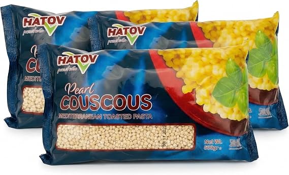 Pearl Couscous 500g – Large Pearl Couscous Pasta for Salads, Side Dishes & Everyday Cooking