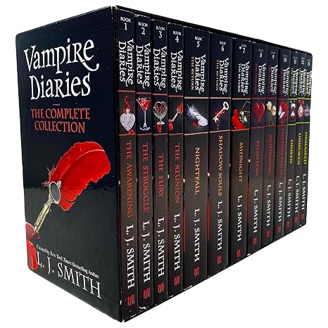 Vampire Diaries The Complete Collection 13 Books Box Set by L. J. Smith
