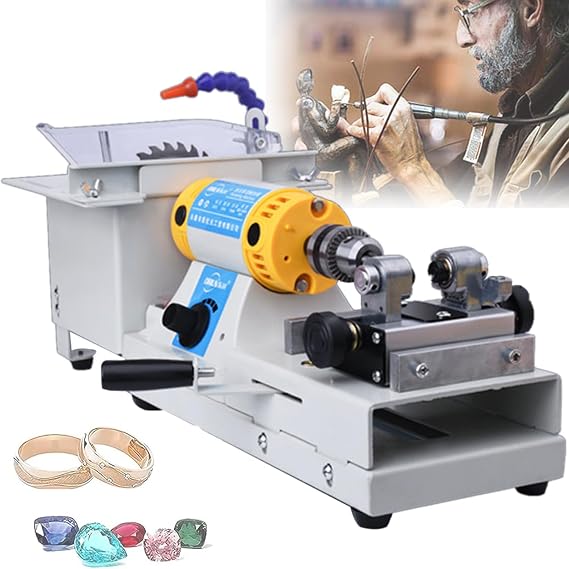 750w Multifunctional Jewelry Diamond Jade Gemstone Cutter Machine Table Saw Stone Cutting Bench Polishing Machine With Jade Processing Tools