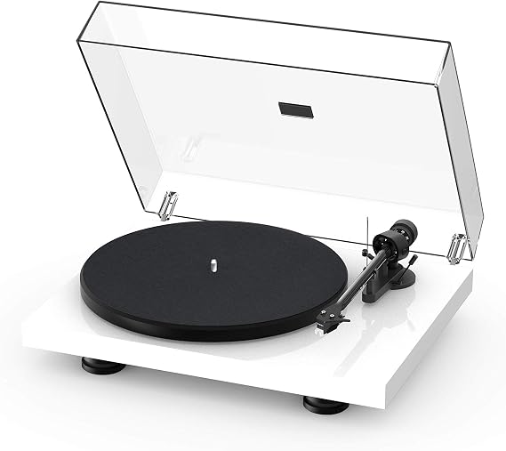 Pro-Ject Debut Carbon EVO Turntable with Sumiko Rainier Cartridge (Gloss White)