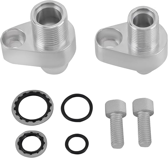 maXpeedingrods LS AC Compressor Adapter Fittings for 10S17F 10S20F