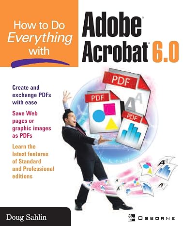 How to Do Everything with Adobe Acrobat 6.0 (Windows)