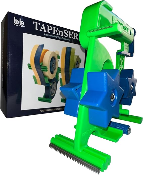 Painter's TAPEnSER Double-Sided-Tape Maker/Dispenser, Hand Masking Tool
