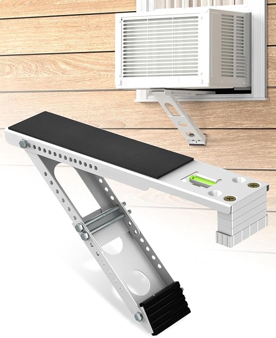 Window AC Air Conditioner Bracket, Max 85 LBS Capacity