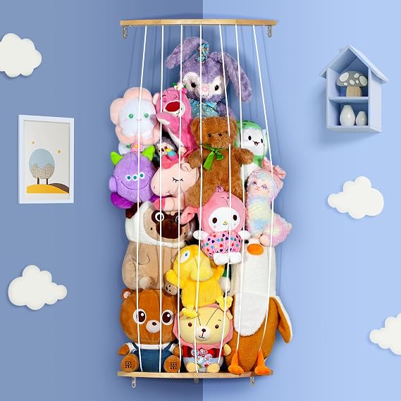 Stuffed Animal Storage 𝐓𝐨𝐲 Storage Organizer - Stuffed Animal Holder