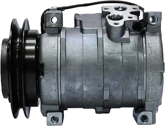 FridayParts 12V 10S17C Single Groove A/C Compressor E737.550.020.010 E737550020010 Compatible for Fendt Tractor 309 310 311 312 313 720 722 724 Vario Replacement