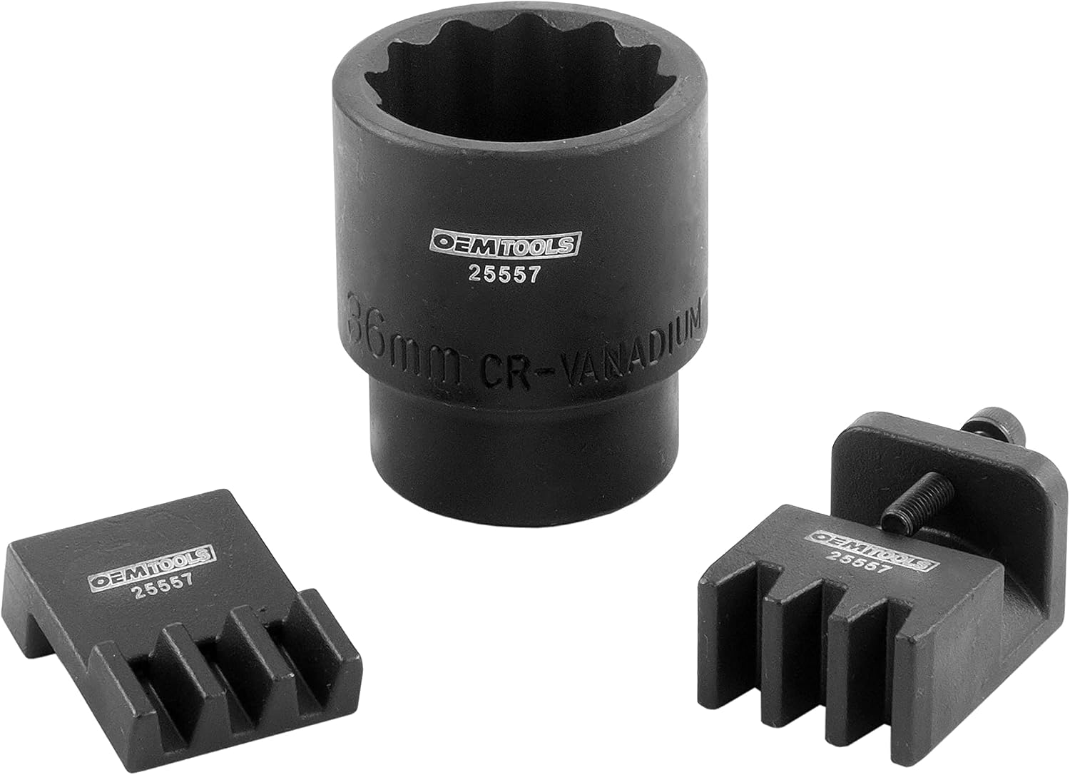 OEMTOOLS 25557 Flywheel Locking Tool, 3 Piece Flywheel Locking Tool Set, Flywheel Locks for Duramax Engines, Ford Compatible