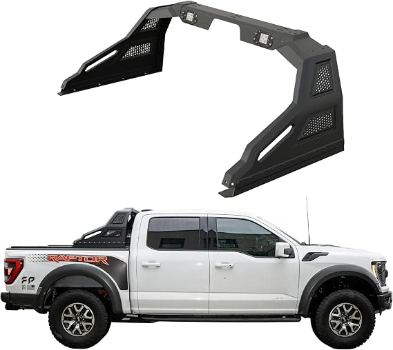 VANGUARD Black RL-B Bed Roll Bar for Silverado/Ram 1500/F-150/Sierra/Tundra
