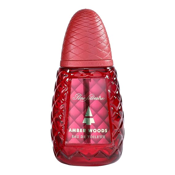 Amber Woods by Pino Silvestre - Cologne for Men - Aromatic, Woody, Spicy Scent - Blended with Lavender, Patchouli, and Sandalwood - 2.5 oz EDT Spray