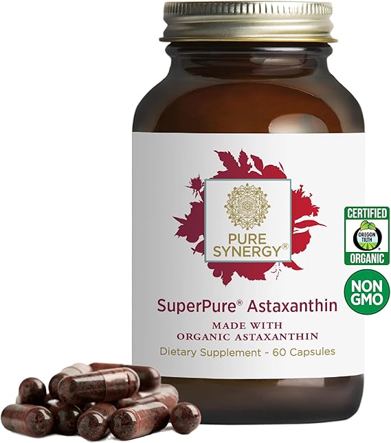 PURE SYNERGY SuperPure Astaxanthin Extract (60 Capsules)