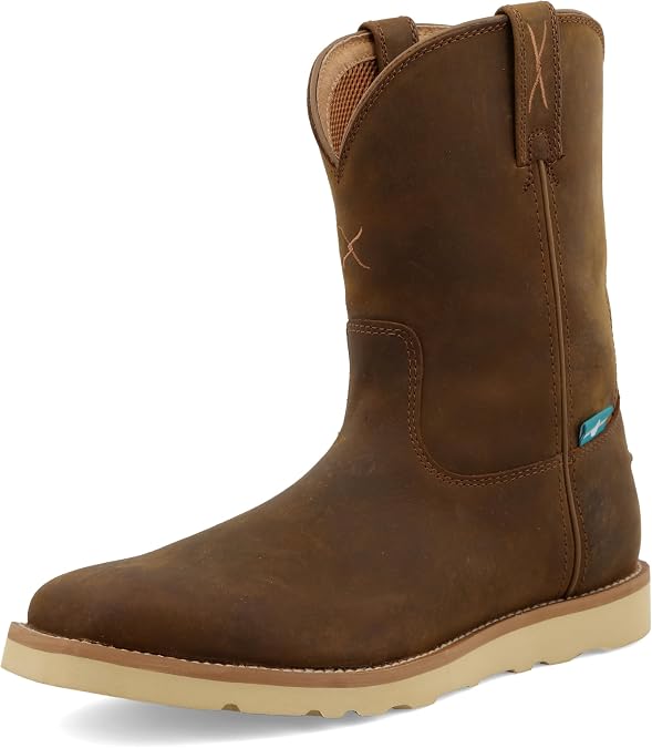 Twisted X Men's 10" Work Pull on Wedge Sole Boot