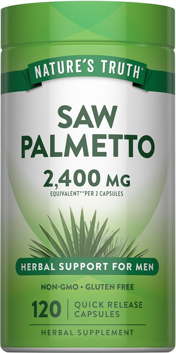 Nature's Truth Saw Palmetto Extract | 120 Capsules