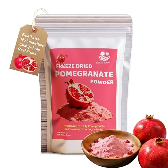 Pomegranate Juice Powder, 7.05oz (200g) Freeze-Dried Pomegranate Powder