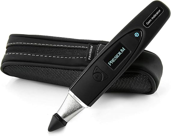 Presidium Instruments Gem Indicator (PGI) Handheld Tester for Identifying Diamonds and Common Colored Gemstones