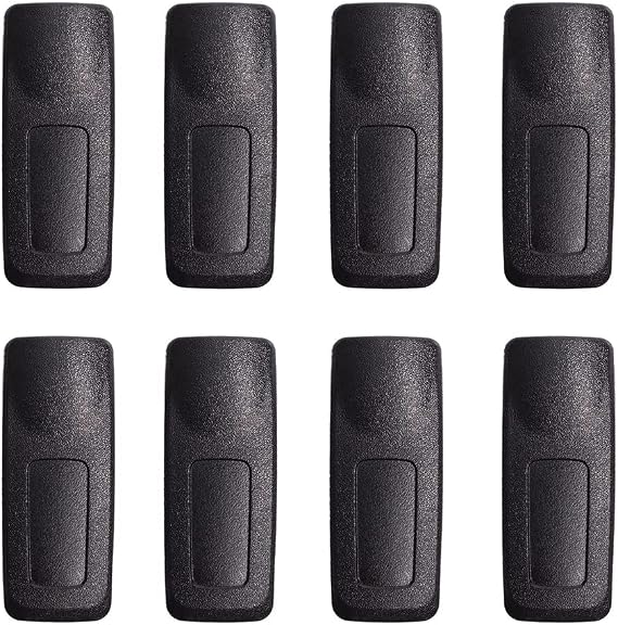 Belt Clip Compatible for Motorola Radio XPR3300 XPR3300e XPR3500 XPR3500e XPR7550 XPR7550e XPR7350 APX4000 XPR7350e XPR7580 XPR7580e XPR7380 XPR7380e DP4400 DP4600 DP4800 8Pack