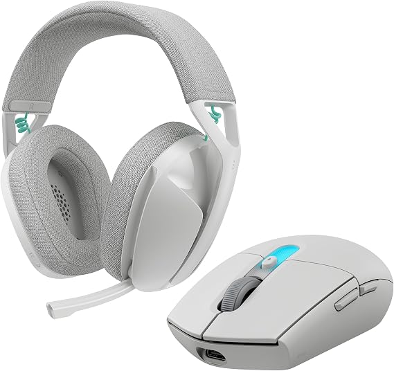 Logitech G G305 X SUPERLIGHT + G321 LIGHTSPEED Bundle - White