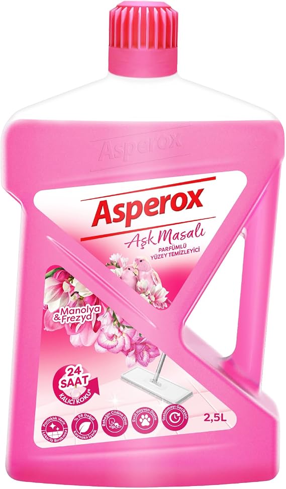 Asperox Aşk Masalı Parfümlü Yüzey Temizleyici 2.5 L