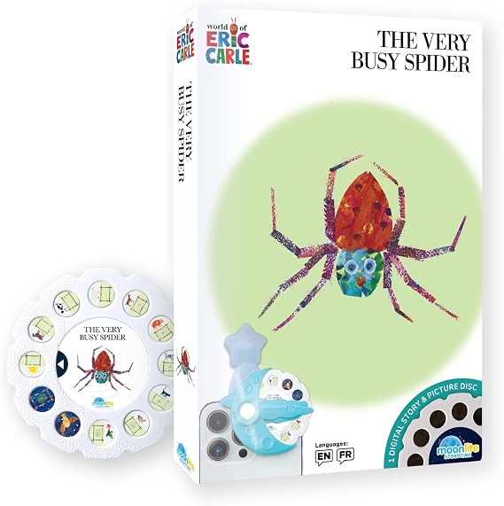 Moonlite Storytime Single Story Disc, Eric Carle: The Very Busy Spider
