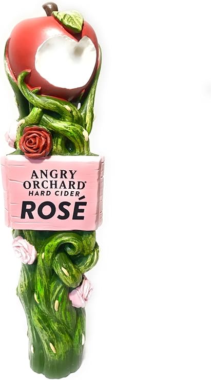 Angry Orchard Hard Cider - Rose - 10" Tap Handle