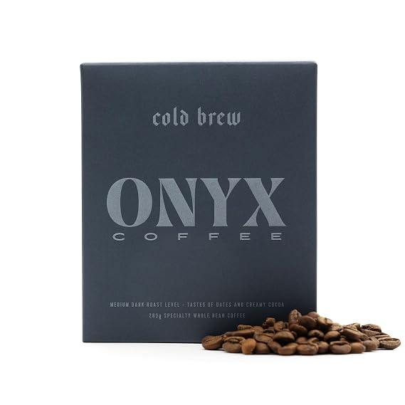 Onyx Coffee Lab Cold Brew Coffee Beans Medium to Light Whole Bean Espresso Coffee Low Acid Coffee Whole Bean Blend w/Notes of Cocoa, Dates