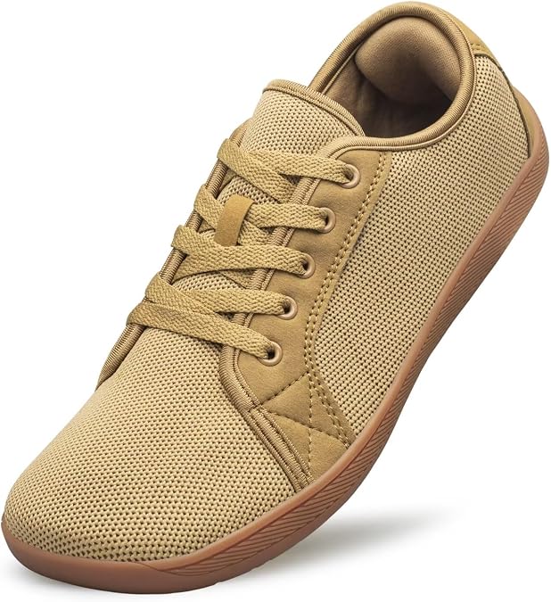 Flat Shoes Women Wide Toe Zero Drop Indoor Casual Breathable Comfortable Classic